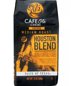 CAFE Olé by H‑E‑B Medium Roast Houston Blend Ground Coffee 12 oz