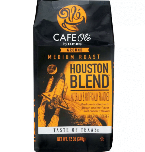 CAFE Olé by H‑E‑B Medium Roast Houston Blend Ground Coffee 12 oz
