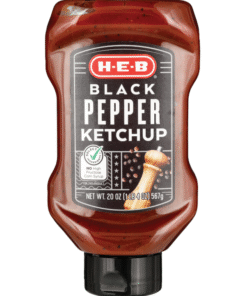 H‑E‑B Black Pepper Ketchup 20 oz