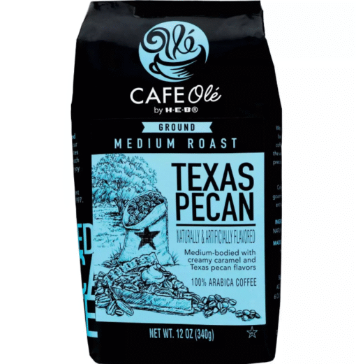CAFE Olé by H‑E‑B Medium Roast Texas Pecan Ground Coffee 12oz