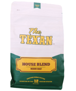 The Texan House Blend Ground Coffee Bag 12 oz