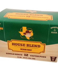 The Texan House Blend K-cups Coffee Pods 12  ea. Medium Roasted