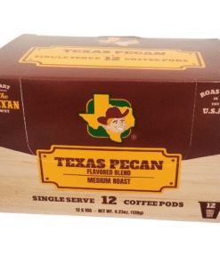 The Texan Texas Pecan Coffee Pods 12  ea. Medium Roasted