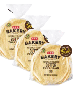 H‑E‑B Bakery Butter Flour Tortillas 10 ct (3 pack)